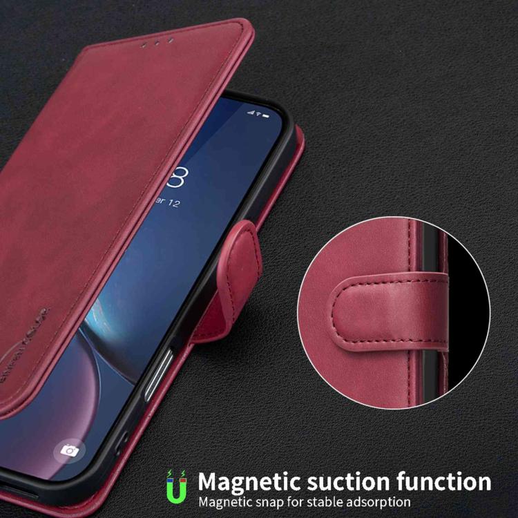 For Redmi 15a 5G Solid Color Calfskin Texture RFID Vegan Leather Phone Case