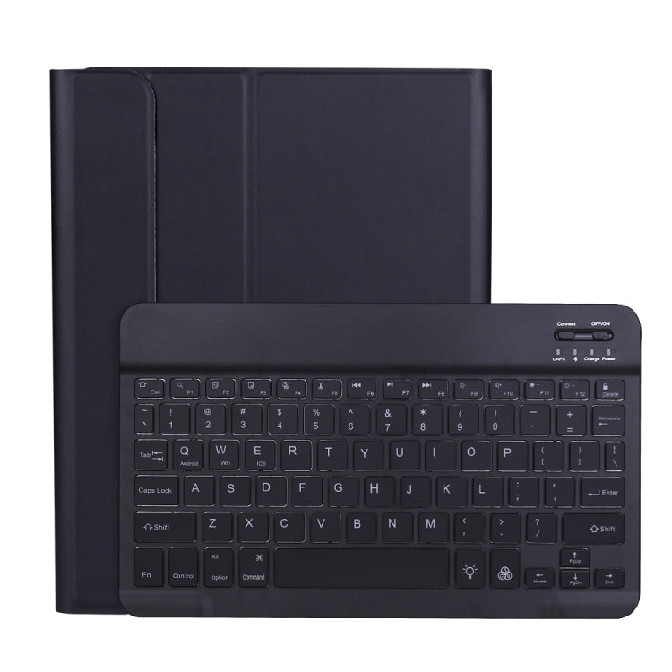 A098BS Detachable Ultra-thin Backlight Bluetooth Keyboard Tablet Case for iPad Air 4 10.9 inch (2020), with Stand & Pen Slot