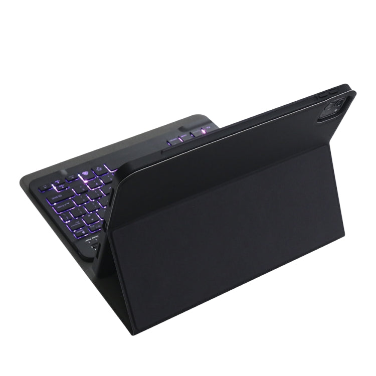 A098BS Detachable Ultra-thin Backlight Bluetooth Keyboard Tablet Case for iPad Air 4 10.9 inch (2020), with Stand & Pen Slot