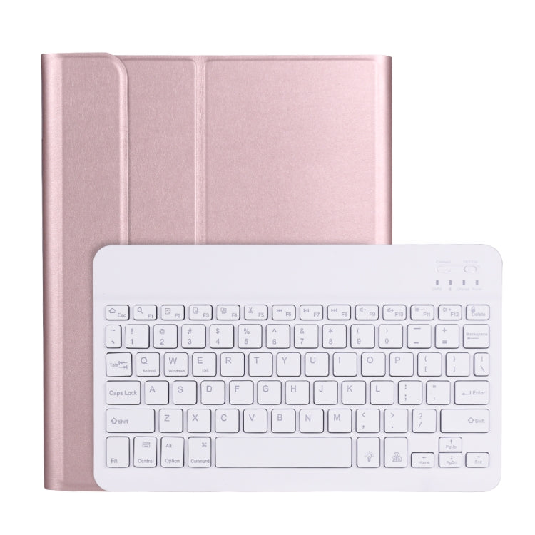A098BS Detachable Ultra-thin Backlight Bluetooth Keyboard Tablet Case for iPad Air 4 10.9 inch (2020), with Stand & Pen Slot