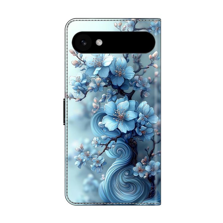 For iPhone Air Crystal-Like Painted Vegan Leather Phone Case