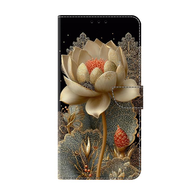 For iPhone Air Crystal-Like Painted Vegan Leather Phone Case