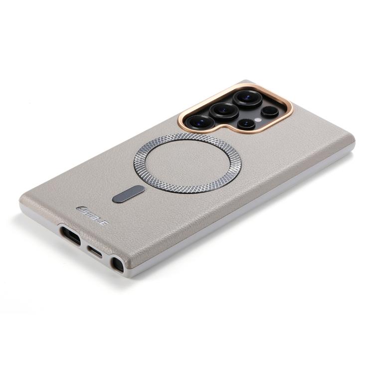 For Samsung Galaxy S24 5G / S25 5G ESEBLE L2 Litchi Texture Metal Lens Magnetic Phone Case