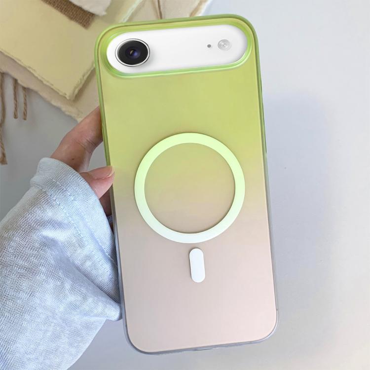 For iPhone Air Frosted Gradient TPU Magnetic Phone Case