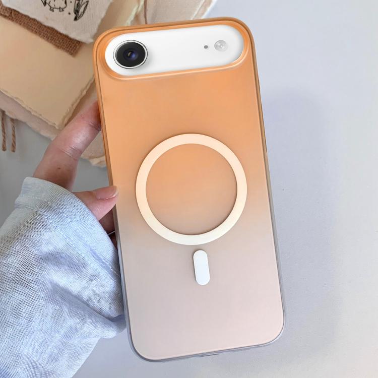 For iPhone Air Frosted Gradient TPU Magnetic Phone Case
