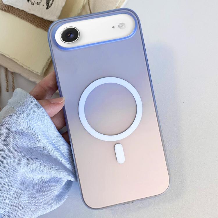 For iPhone Air Frosted Gradient TPU Magnetic Phone Case