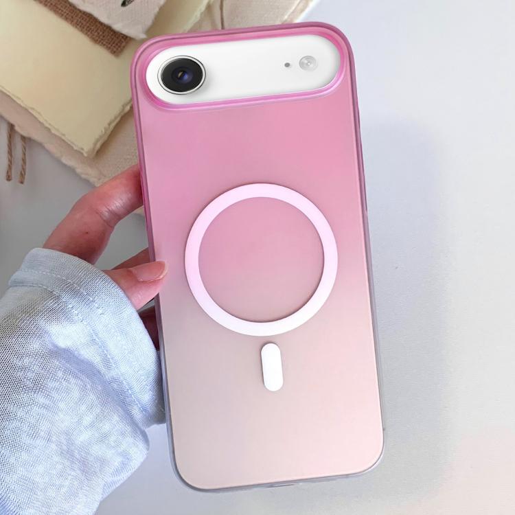 For iPhone Air Frosted Gradient TPU Magnetic Phone Case