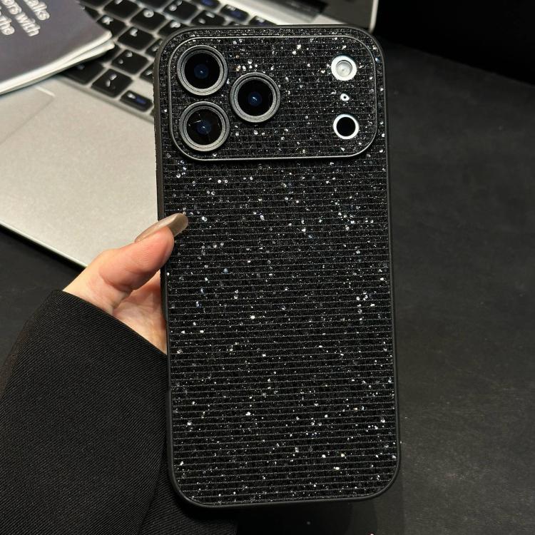 For iPhone 17 Pro Max Acrylic Rhinestone Full Coverage Phone Case