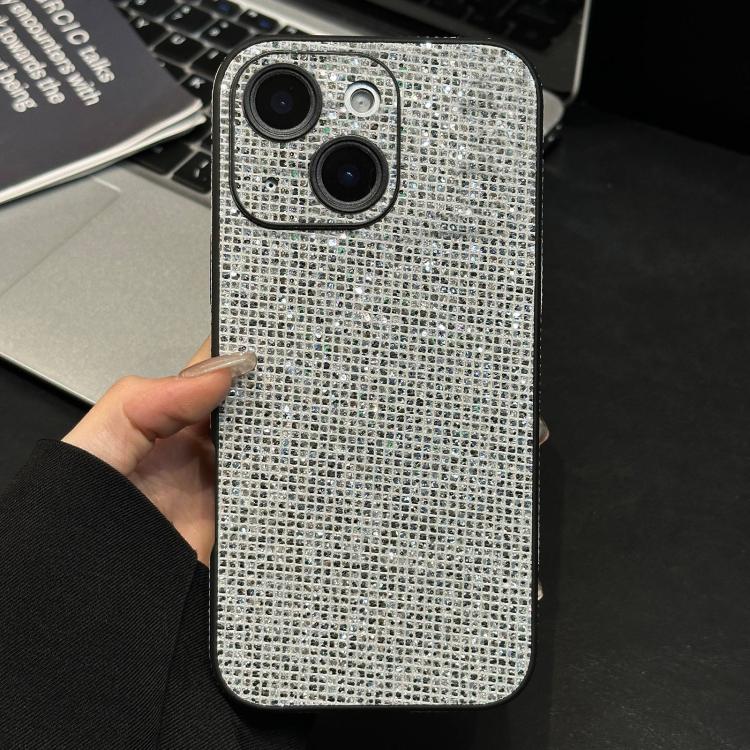 For iPhone 14 Acrylic Rhinestone Full Coverage Phone Case