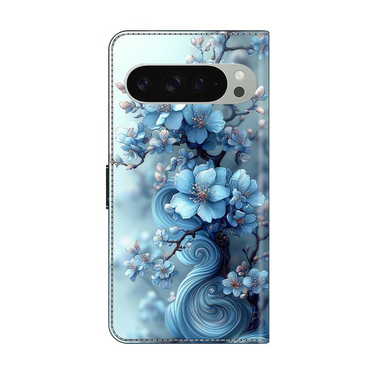 For Google Pixel 10 Pro XL Crystal-Like Painted Vegan Leather Phone Case