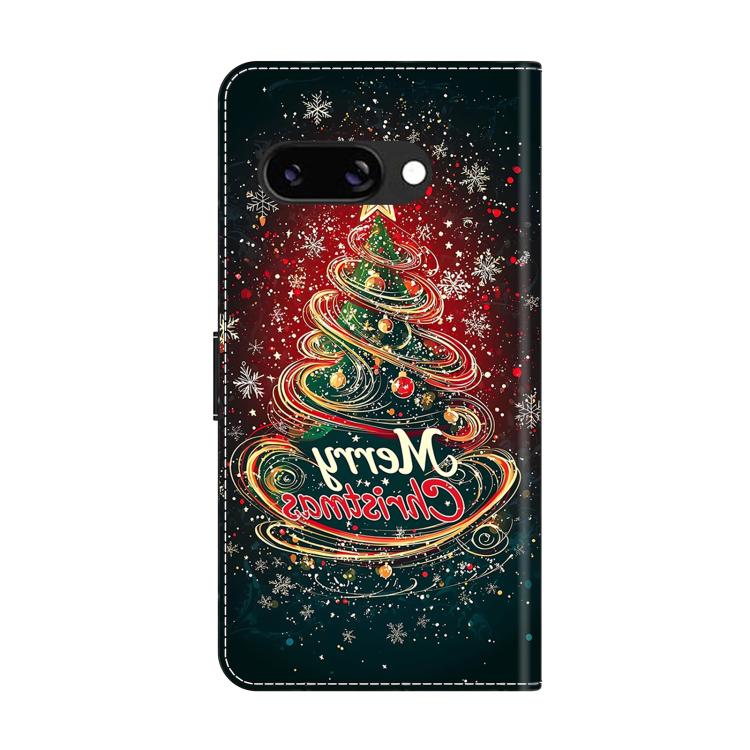 For Google Pixel 9a Crystal-Like Painted Vegan Leather Phone Case