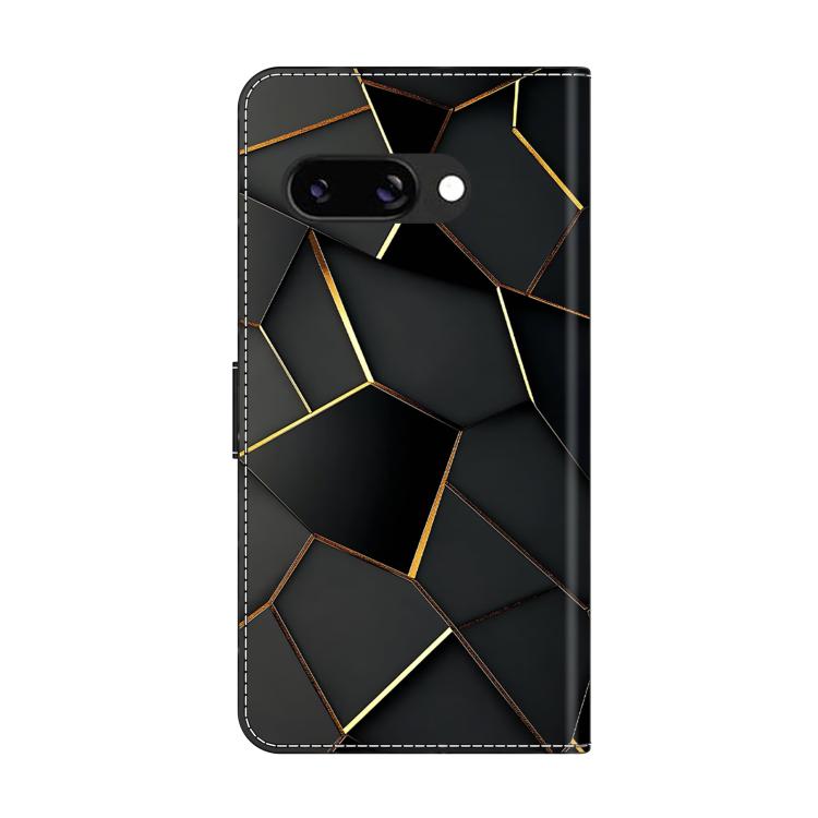 For Google Pixel 9a Crystal-Like Painted Vegan Leather Phone Case