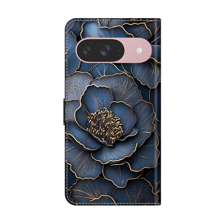 For Google Pixel 10 Crystal-Like Painted Vegan Leather Phone Case