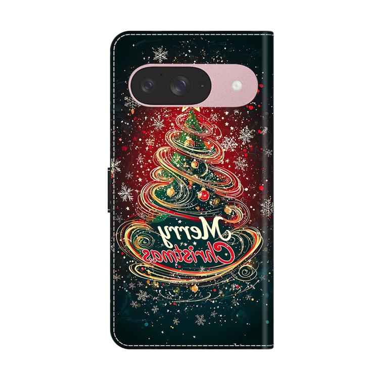 For Google Pixel 10 Crystal-Like Painted Vegan Leather Phone Case