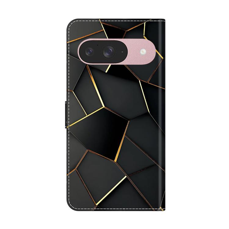 For Google Pixel 10 Crystal-Like Painted Vegan Leather Phone Case