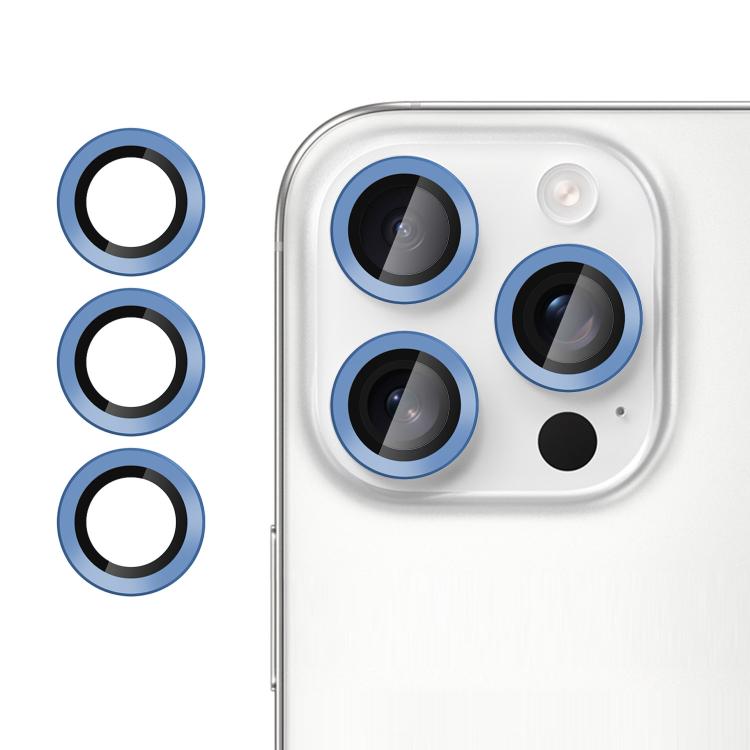 For iPhone 14 Pro / 14 Pro Max Kalebol No Flicker Ultra-Thin Individual Camera Lens Tempered Glass Film