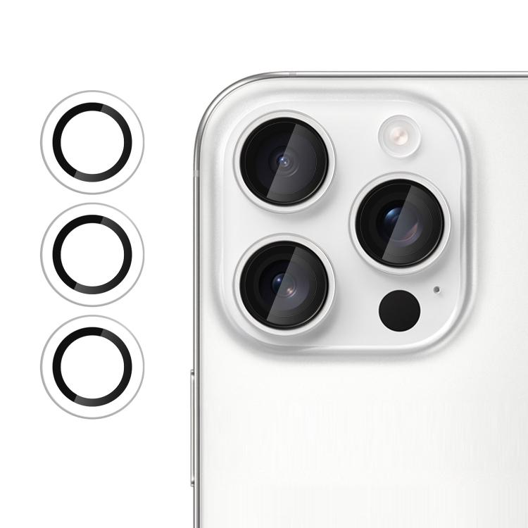 For iPhone 14 Pro / 14 Pro Max Kalebol No Flicker Ultra-Thin Individual Camera Lens Tempered Glass Film