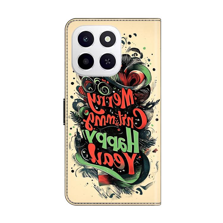 For Honor 400 Global 156.5mm Crystal-Like Painted Vegan Leather Phone Case