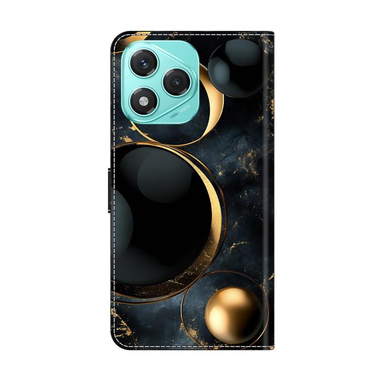 For Honor 400 Lite Global Crystal-Like Painted Vegan Leather Phone Case