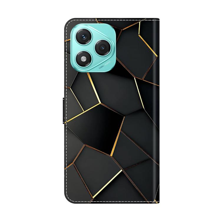 For Honor 400 Lite Global Crystal-Like Painted Vegan Leather Phone Case