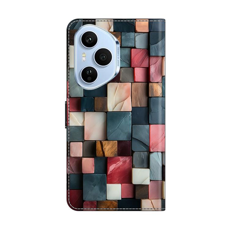 For Honor 400 Pro Global 160.8mm Crystal-Like Painted Vegan Leather Phone Case