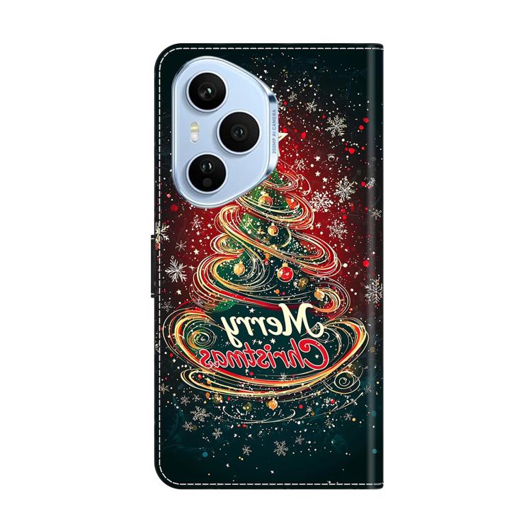 For Honor 400 Pro Global 160.8mm Crystal-Like Painted Vegan Leather Phone Case
