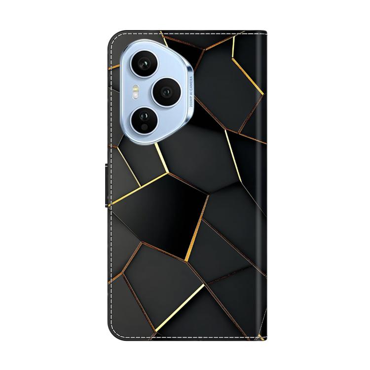 For Honor 400 Pro Global 160.8mm Crystal-Like Painted Vegan Leather Phone Case