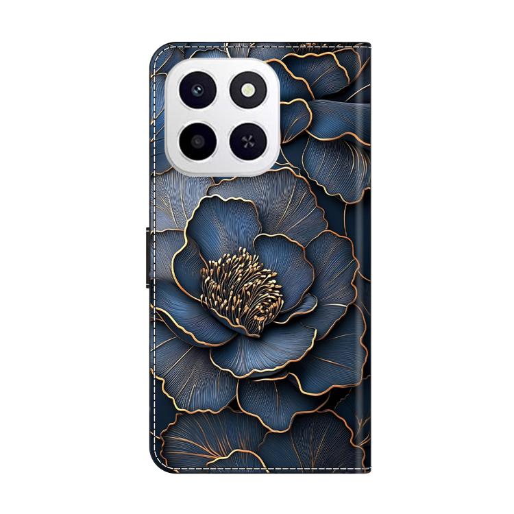 For Honor X6c 4G Crystal-Like Painted Vegan Leather Phone Case