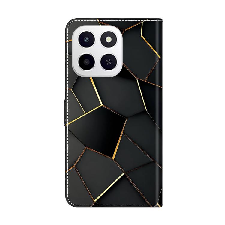 For Honor X6c 4G Crystal-Like Painted Vegan Leather Phone Case