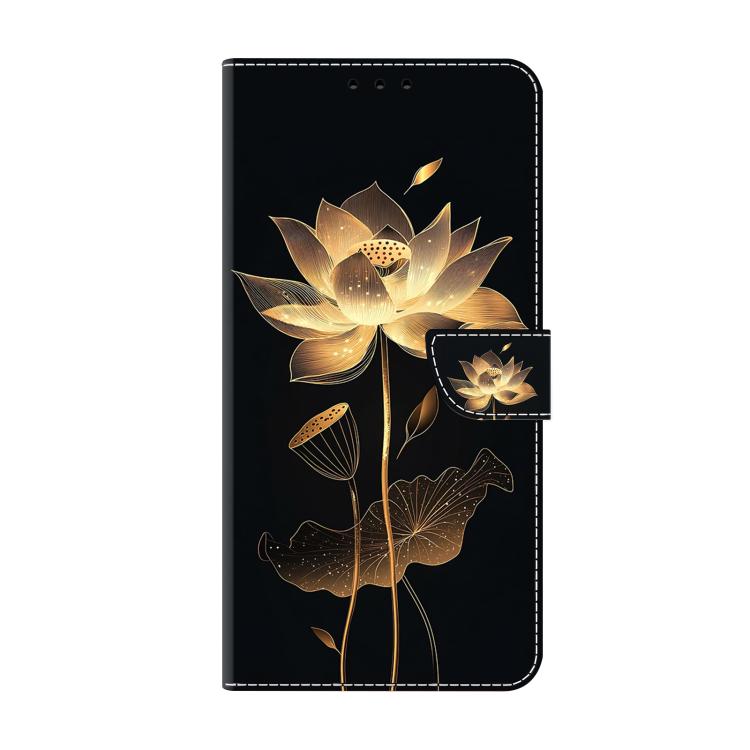For Motorola Edge 60 Pro Crystal-Like Painted Vegan Leather Phone Case