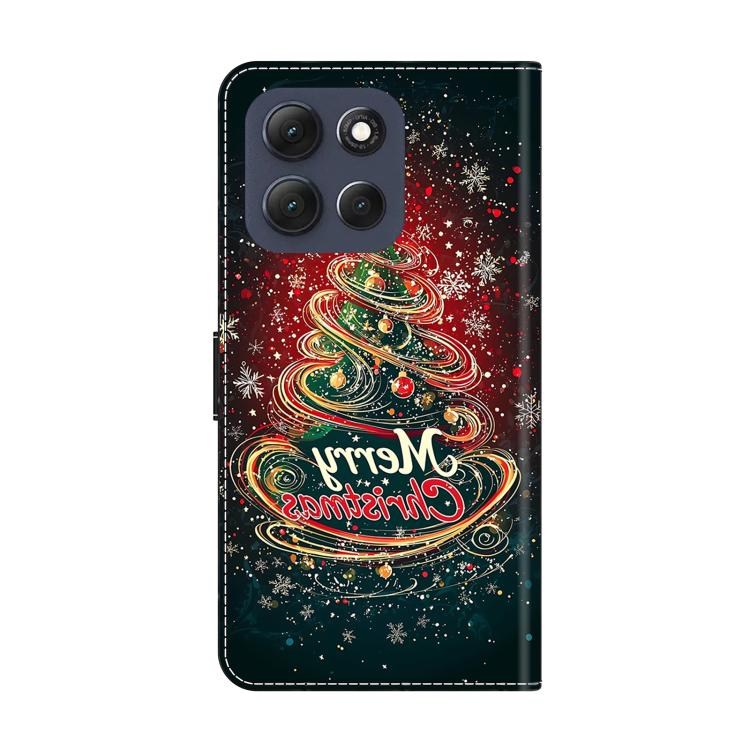 For Motorola Moto G86 5G Crystal-Like Painted Vegan Leather Phone Case