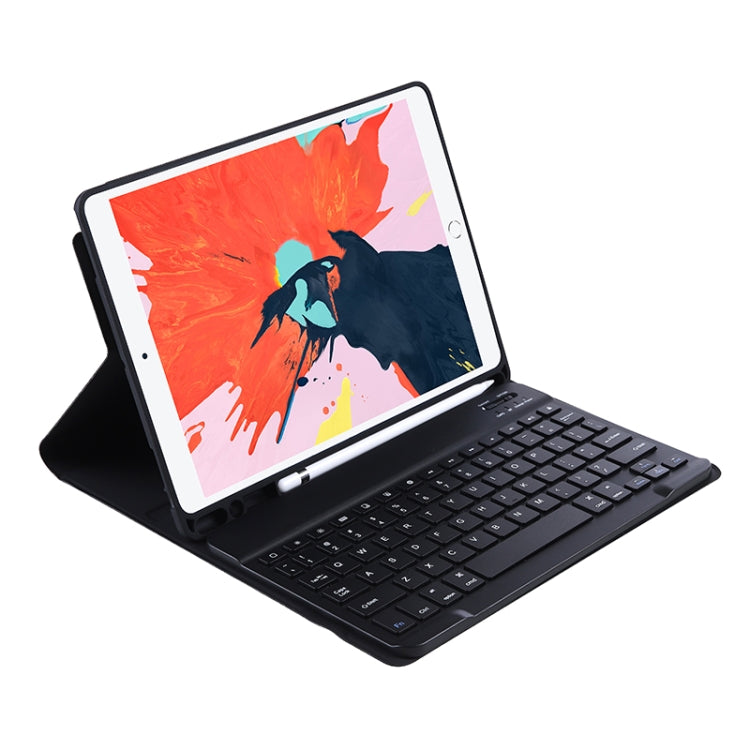 C098B Detachable ABS Ultra-thin Candy Colors Bluetooth Keyboard Tablet Case for iPad Air 4 10.9 inch (2020), with Stand & Pen Slot