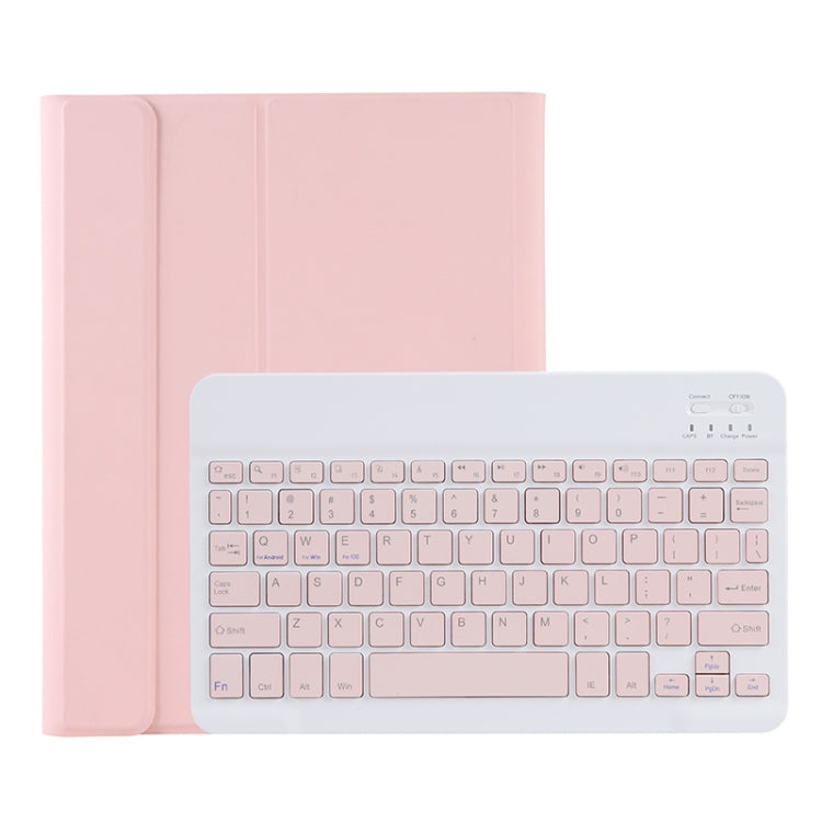 C098B Detachable ABS Ultra-thin Candy Colors Bluetooth Keyboard Tablet Case for iPad Air 4 10.9 inch (2020), with Stand & Pen Slot