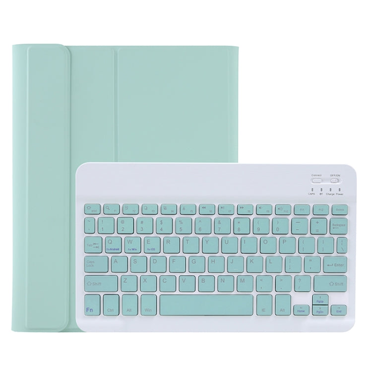 C098B Detachable ABS Ultra-thin Candy Colors Bluetooth Keyboard Tablet Case for iPad Air 4 10.9 inch (2020), with Stand & Pen Slot