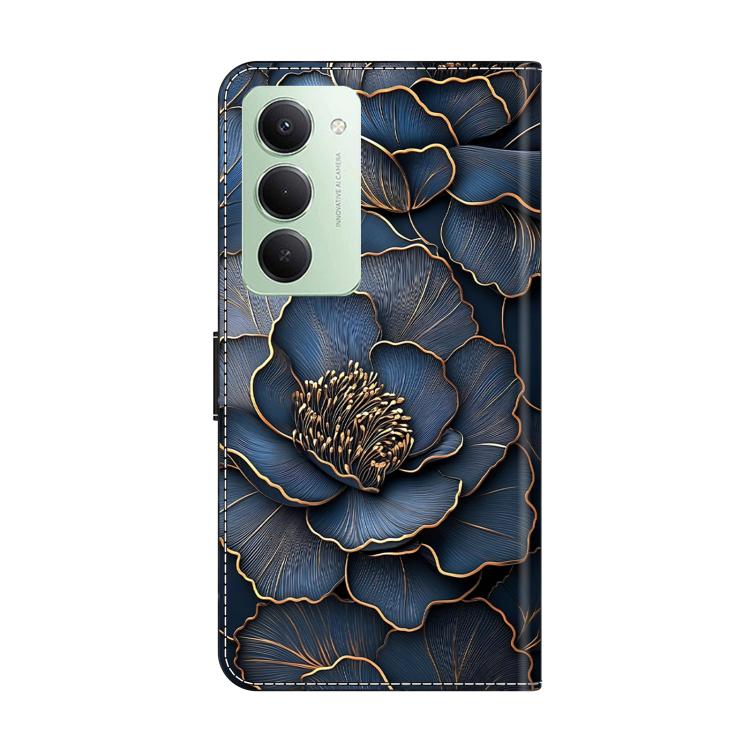 For Redmi 15 5G Global / 4G SEA 169.5mm Crystal-Like Painted Vegan Leather Phone Case