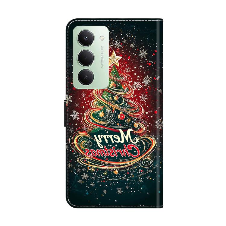 For Redmi 15 5G Global / 4G SEA 169.5mm Crystal-Like Painted Vegan Leather Phone Case