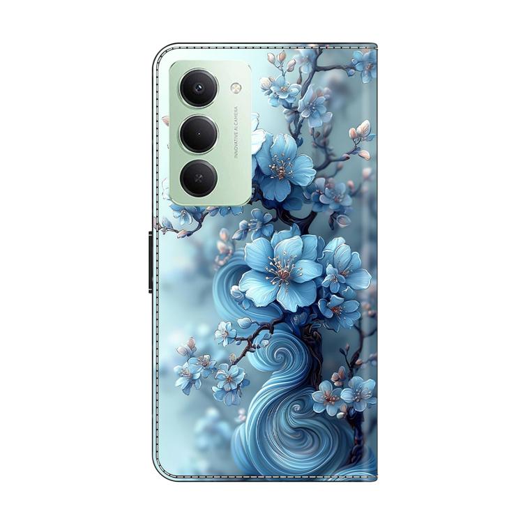 For Redmi 15 5G / 4G EU 171mm Crystal-Like Painted Vegan Leather Phone Case
