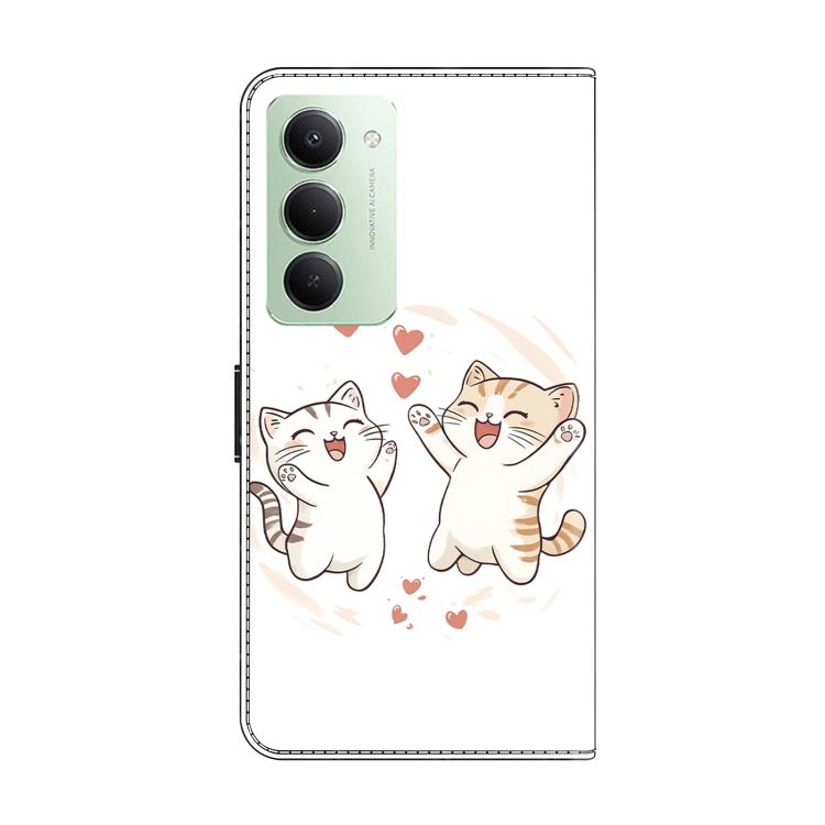 For Redmi 15 5G / 4G EU 171mm Crystal-Like Painted Vegan Leather Phone Case