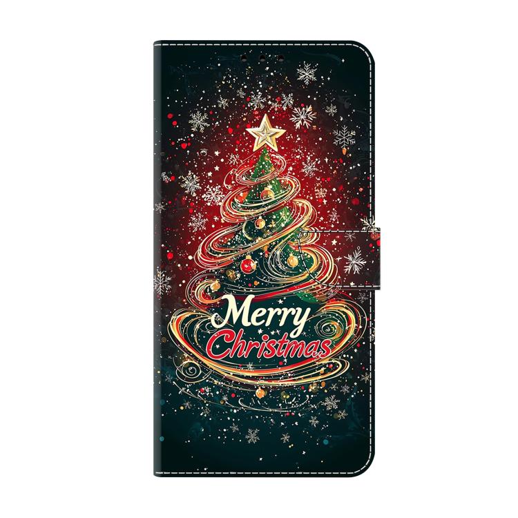 For Redmi Note 14 Pro 5G Crystal-Like Painted Vegan Leather Phone Case