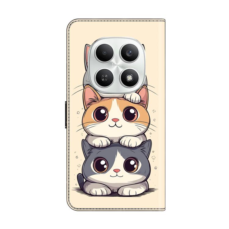 For Redmi Note 15 5G / 4G Global 164mm Crystal-Like Painted Vegan Leather Phone Case