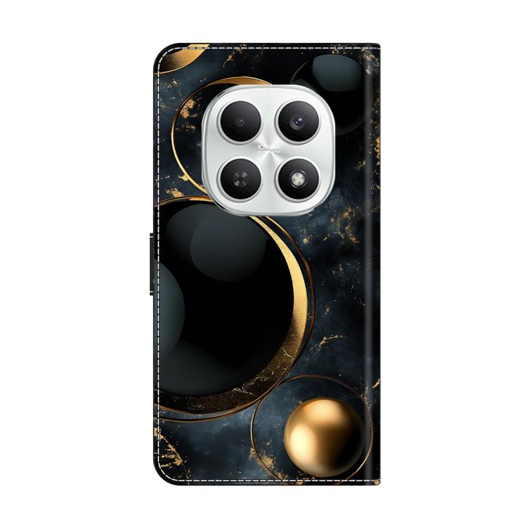 For Redmi Note 15 5G / 4G Global 164mm Crystal-Like Painted Vegan Leather Phone Case