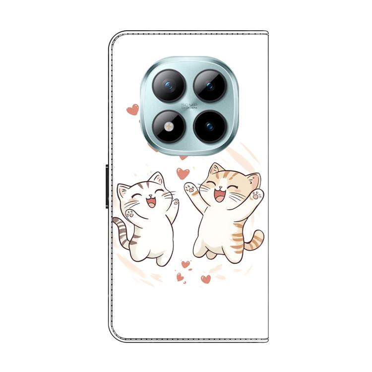 For Redmi Note 15 Pro 5G Global 163.6mm Crystal-Like Painted Vegan Leather Phone Case