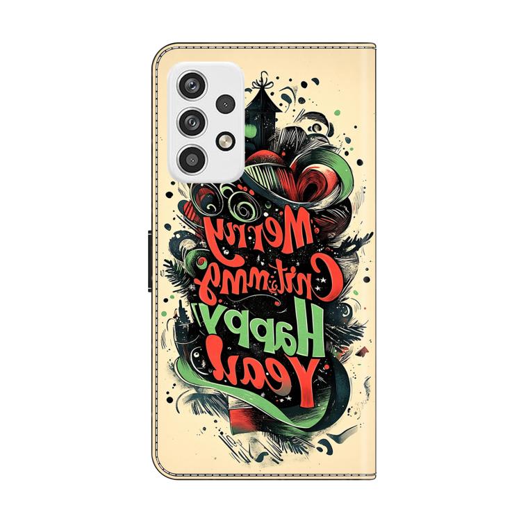 For Samsung Galaxy A23 5G Crystal-Like Painted Vegan Leather Phone Case