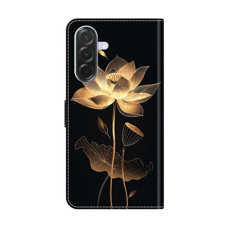 For Samsung Galaxy A36 / A56 5G Crystal-Like Painted Vegan Leather Phone Case