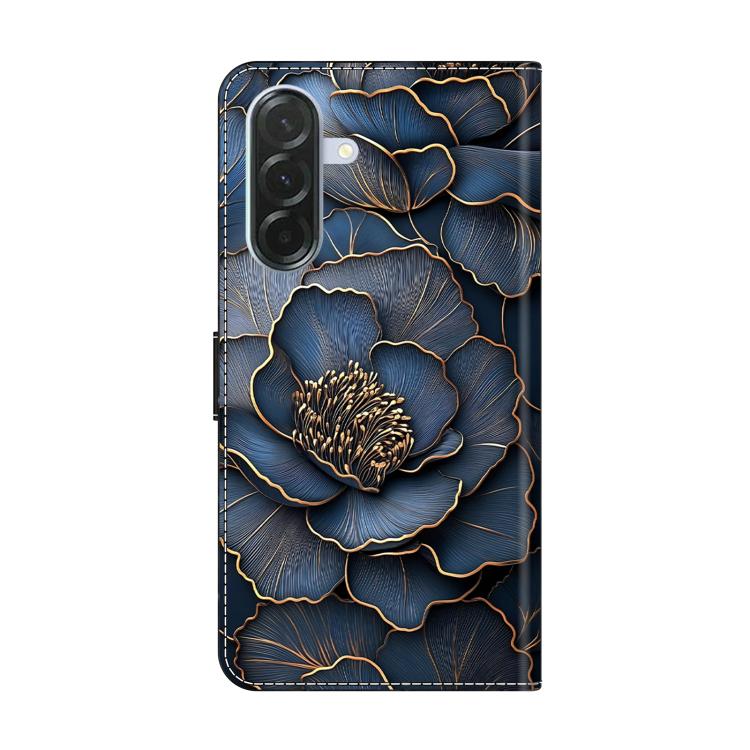 For Samsung Galaxy A36 / A56 5G Crystal-Like Painted Vegan Leather Phone Case