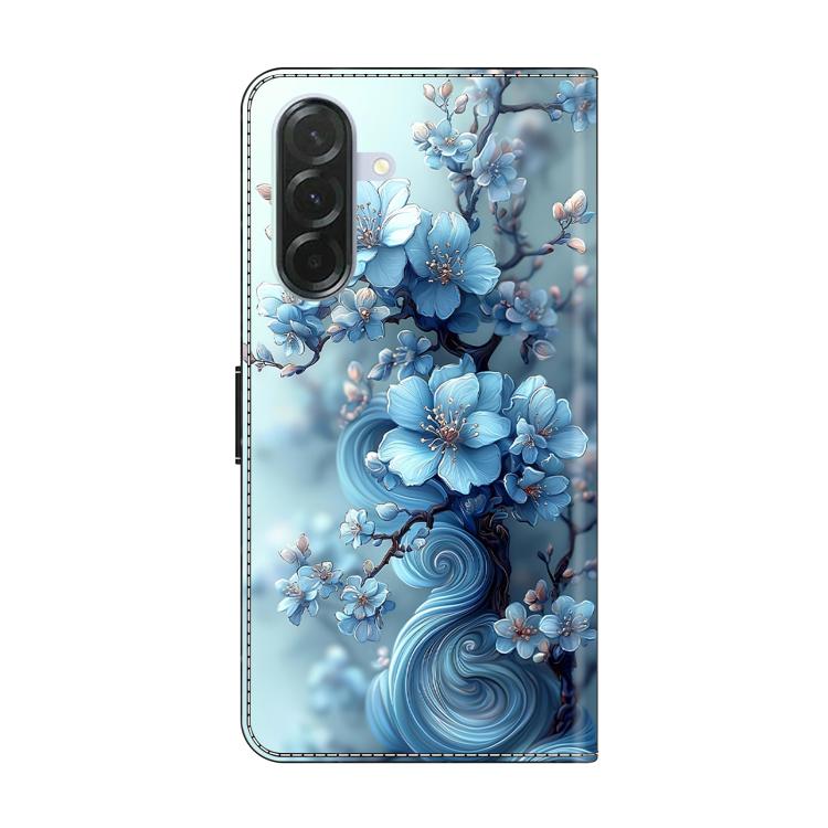 For Samsung Galaxy A36 / A56 5G Crystal-Like Painted Vegan Leather Phone Case