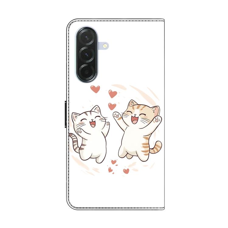 For Samsung Galaxy A36 / A56 5G Crystal-Like Painted Vegan Leather Phone Case