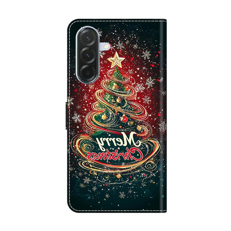 For Samsung Galaxy A36 / A56 5G Crystal-Like Painted Vegan Leather Phone Case