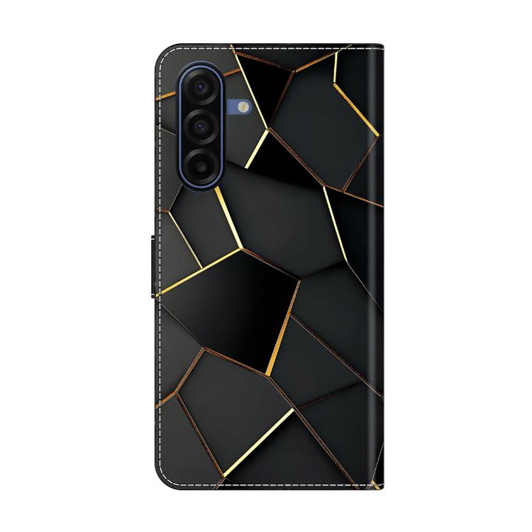 For Samsung Galaxy A37 5G Crystal-Like Painted Vegan Leather Phone Case