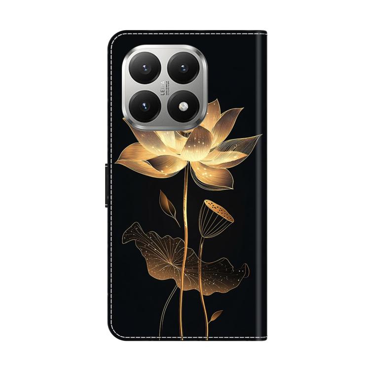 For Xiaomi 15T Crystal-Like Painted Vegan Leather Phone Case